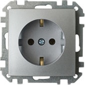 Розетка Bylectrica Стиль РС16-525 (серебристый)