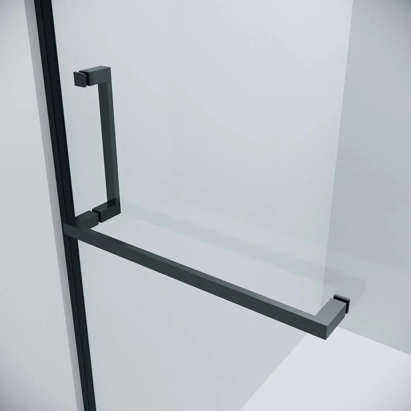 Душевой уголок Grossman Pragma 110x80x195 120.K33.03.1180.21.00 (черный матовый/стекло прозрачное)