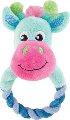 Игрушка для собак Triol Puppy Жираф с кольцом d9/17 см