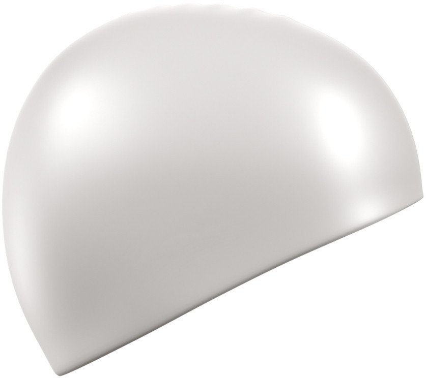 Шапочка для плавания Mad Wave Standart Cap Silicone (белый)