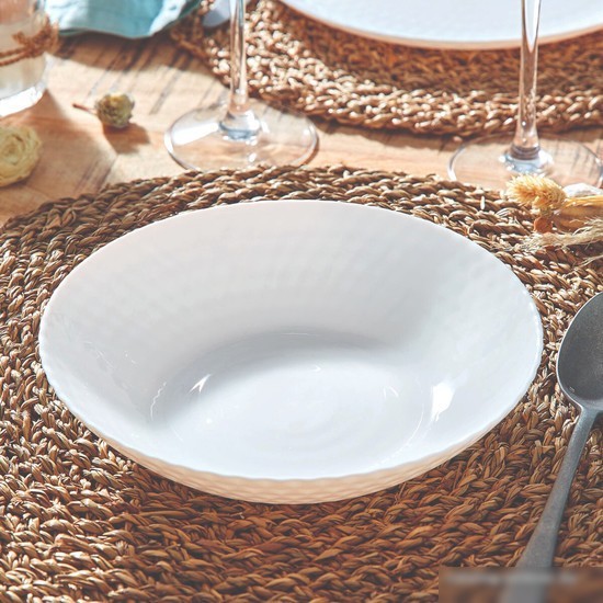 Тарелка глубокая Luminarc Pampille White Q4656
