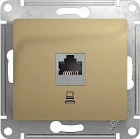 Розетка компьютерная Systeme Electric Glossa GSL000481K