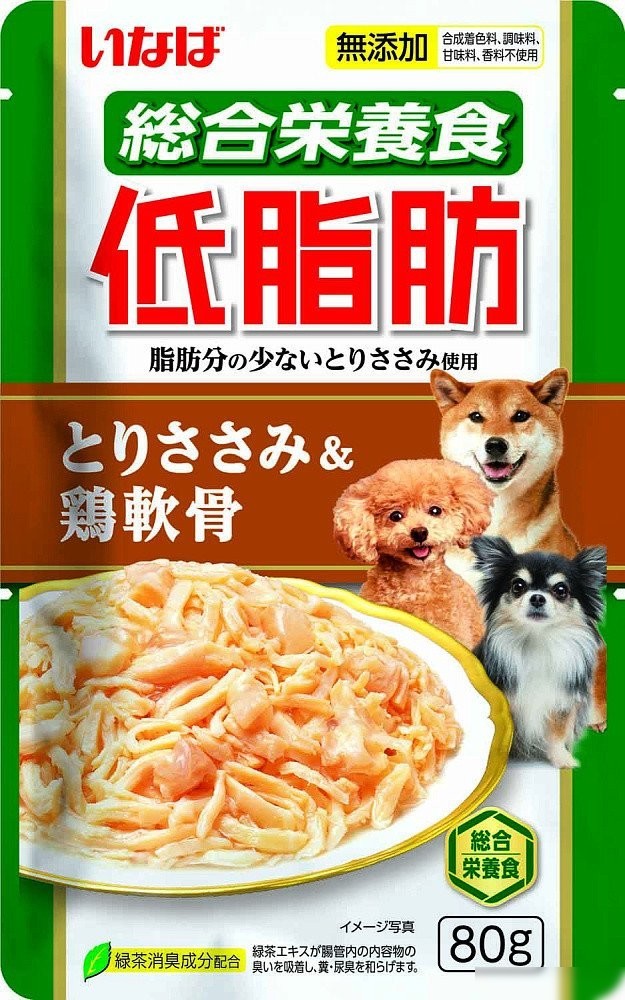 Пресервы Inaba Тайшебо Куриное филе и куриные хрящи 12х80 г