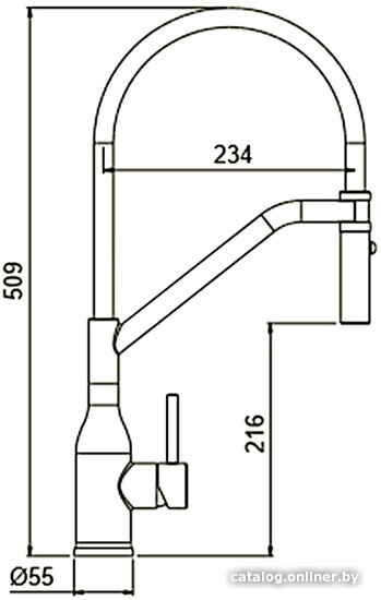 Смеситель Gappo G4098-15