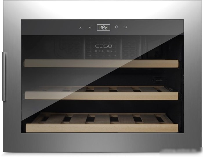 Винный шкаф CASO WineSafe 18 EB Inox