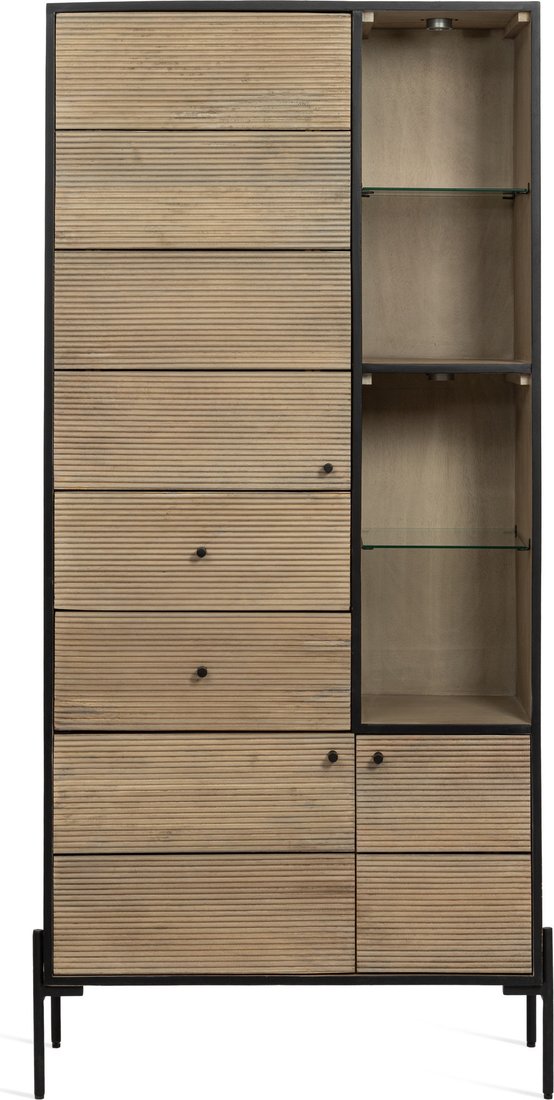 Шкаф распашной TetChair Secret de Maison Whitewood 7902 (античный белый/черный)