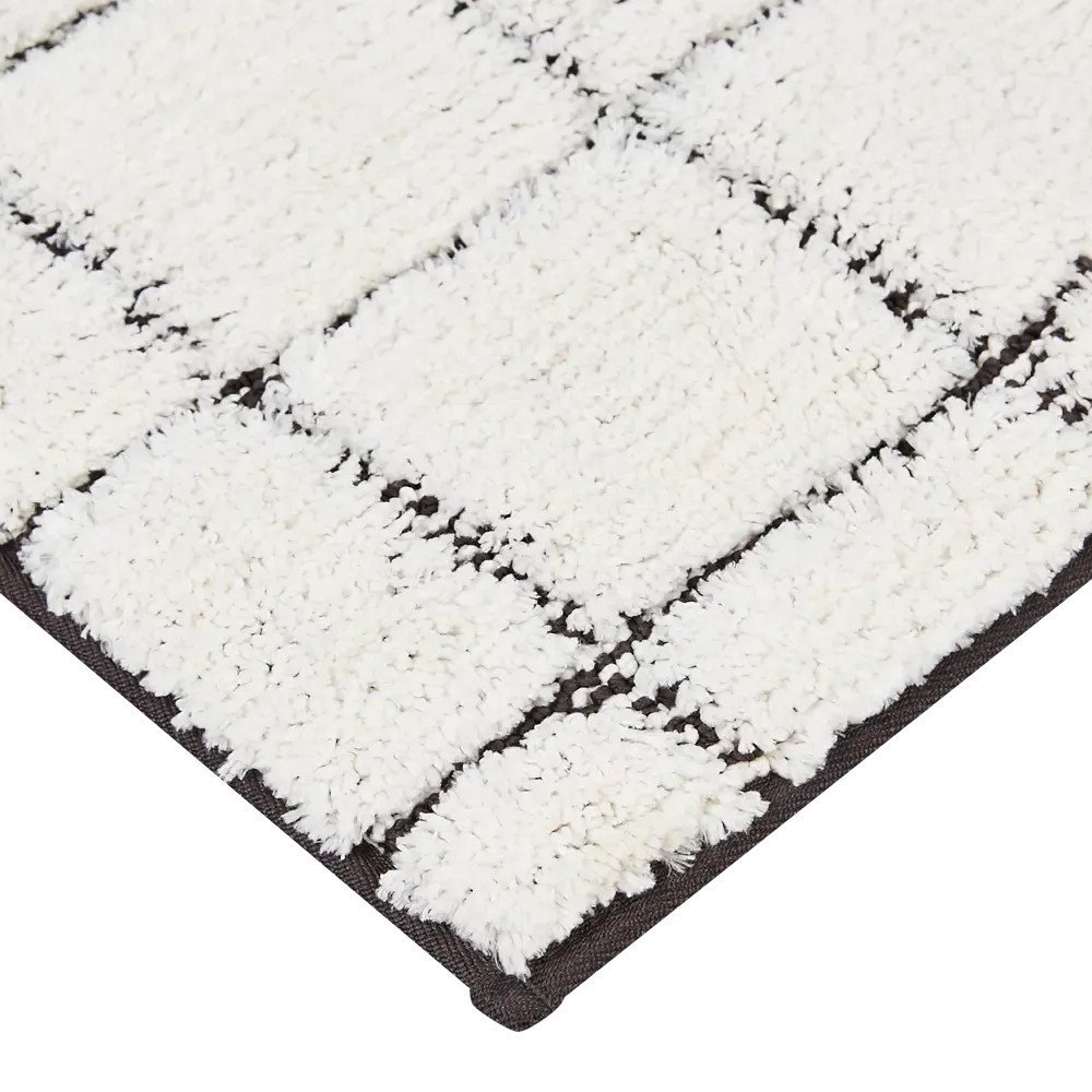 Коврик для ванной Swensa Note 50x80см SWM-5010WHT-B (белый)
