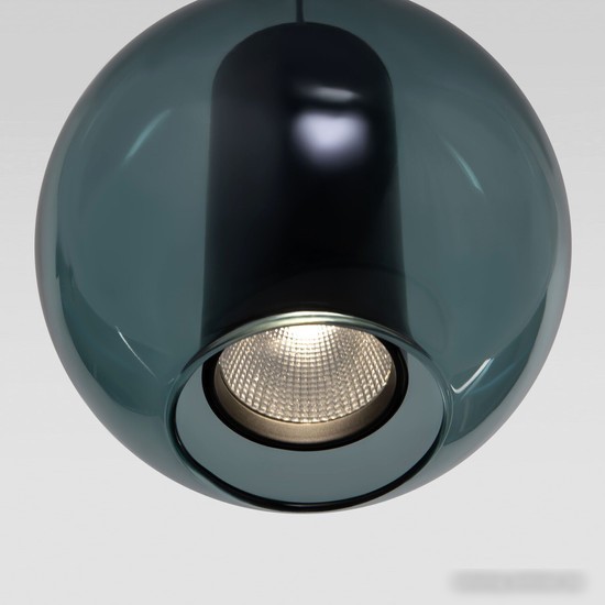 Подвесная люстра Евросвет 50258/1 LED бирюзовый