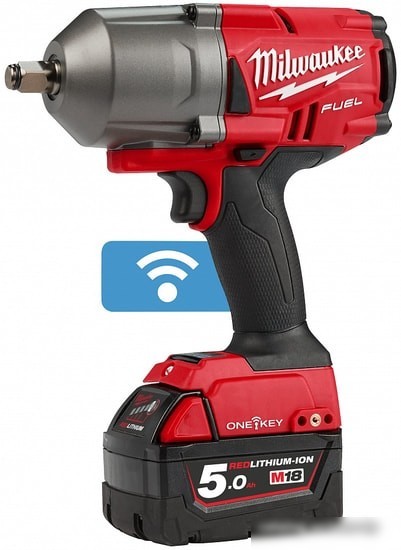 Гайковерт Milwaukee M18 ONEFHIWF12-502X 4933459727 (с 2-мя АКБ, кейс)