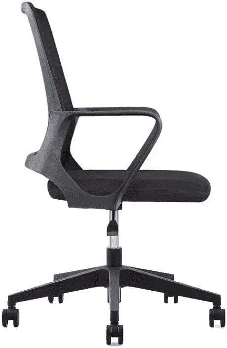 SitZone U-0385 PL (ткань, пластик, черный)