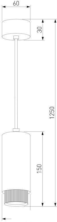 Подвесная люстра Elektrostandard Nubis GU10 50122/1 (белый)