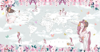 Виниловые обои Citydecor Princess 10 500x260