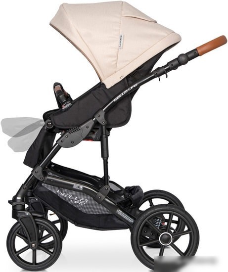 Универсальная коляска Riko Basic Bella Life (3 в 1, 02, basul)