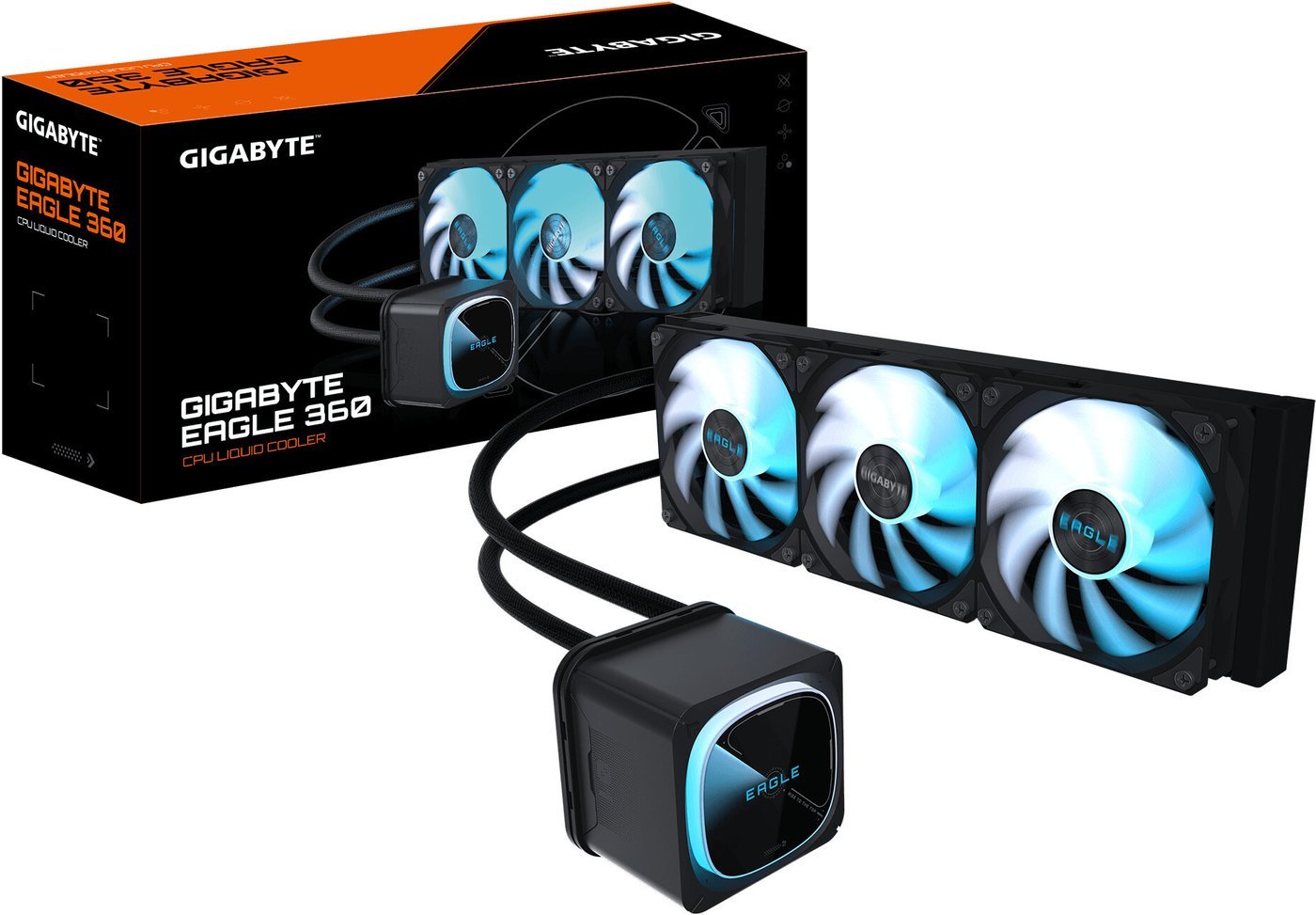 Система жидкостного охлаждения для процессора Gigabyte Eagle 360