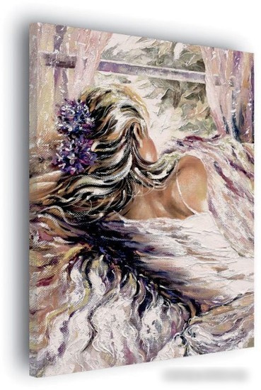 Картина Stamprint Девушка у окна АT033 (85x60)
