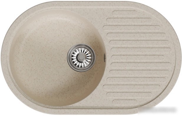 Кухонная мойка Mixline ML-GM16 551929 (бежевый)