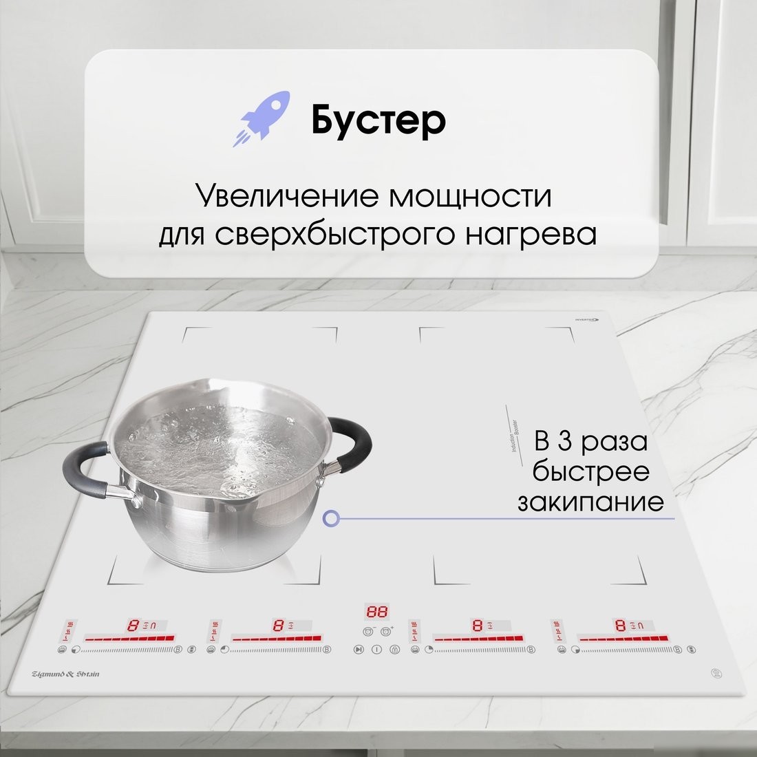 Варочная панель Zigmund & Shtain CI 29.6 W