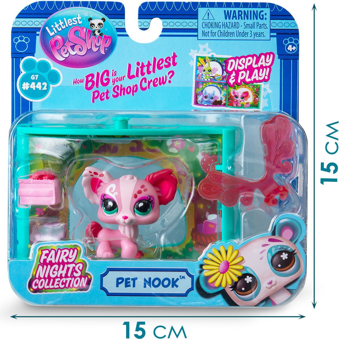 Игровой набор Hasbro Littlest Pet Shop Стиль Крылатый Папийон 01072_LPS