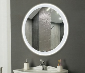 Континент Зеркало Rinaldi LED 64x64