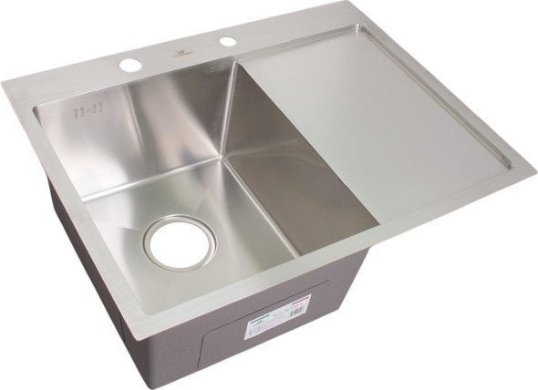 Кухонная мойка Wisent WS-36550-L/GER013 (с сифоном, дозатором и коландером)
