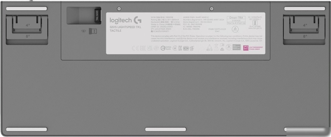 Клавиатура Logitech G515 Lightspeed TKL GL Linear 920-012569 (белый, нет кириллицы)