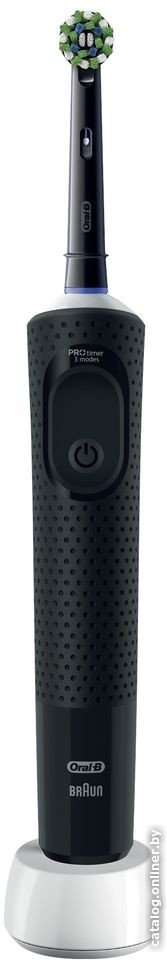 Электрическая зубная щетка Oral-B Vitality Pro D103.413.3 Cross Action Protect X Clean Black + бритва Gillette Fusion ProGlide Flexball