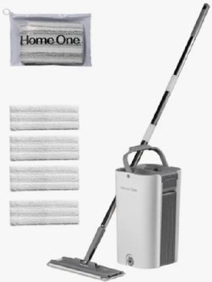 Швабра с отжимом Home One 541112 (10 л, белый)