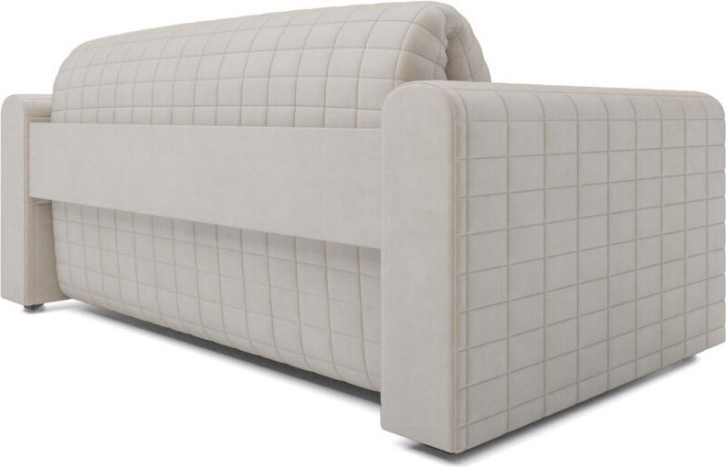 Диван Мебель-АРС Аккордеон Барон №5 НПБ 180x200 (бархат бежевый Star Velvet 6 Light Beige)