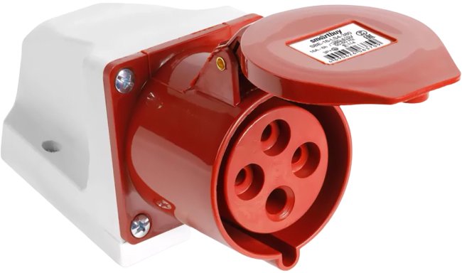 Розетка SmartBuy SBE-16-LS4-380