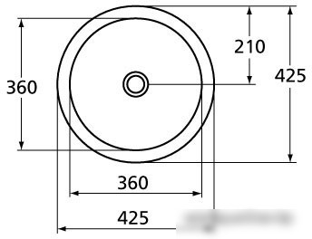 Умывальник Ideal Standard Strada K078301 42.5x42.5