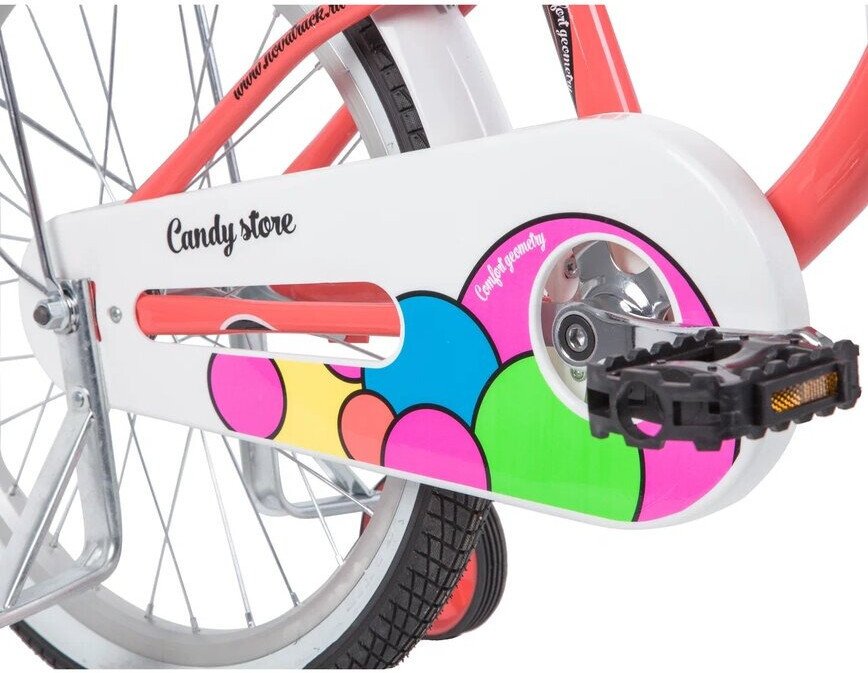 Детский велосипед Novatrack Candy 20 2023 205CANDY.CRL23 (коралловый)