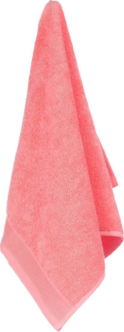 Полотенце Mio Tesoro Бордюр Махровое 50x100 450г (коралл)