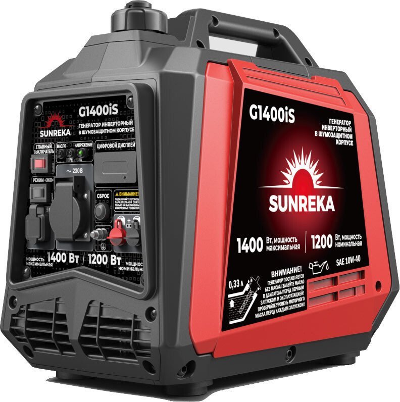 Бензиновый генератор SUNREKA G1400iS