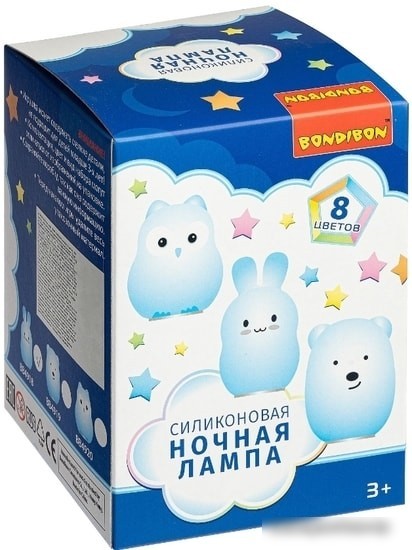 Ночник Bondibon Зайка ВВ4920