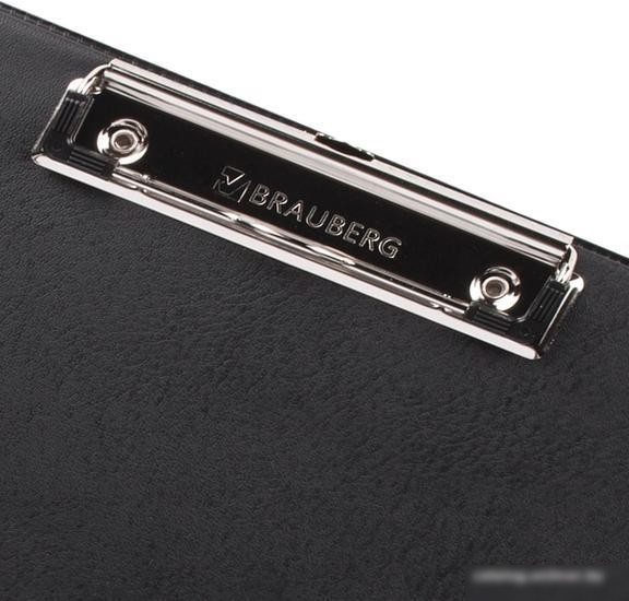 Планшет с зажимом BRAUBERG 232223 (черный)