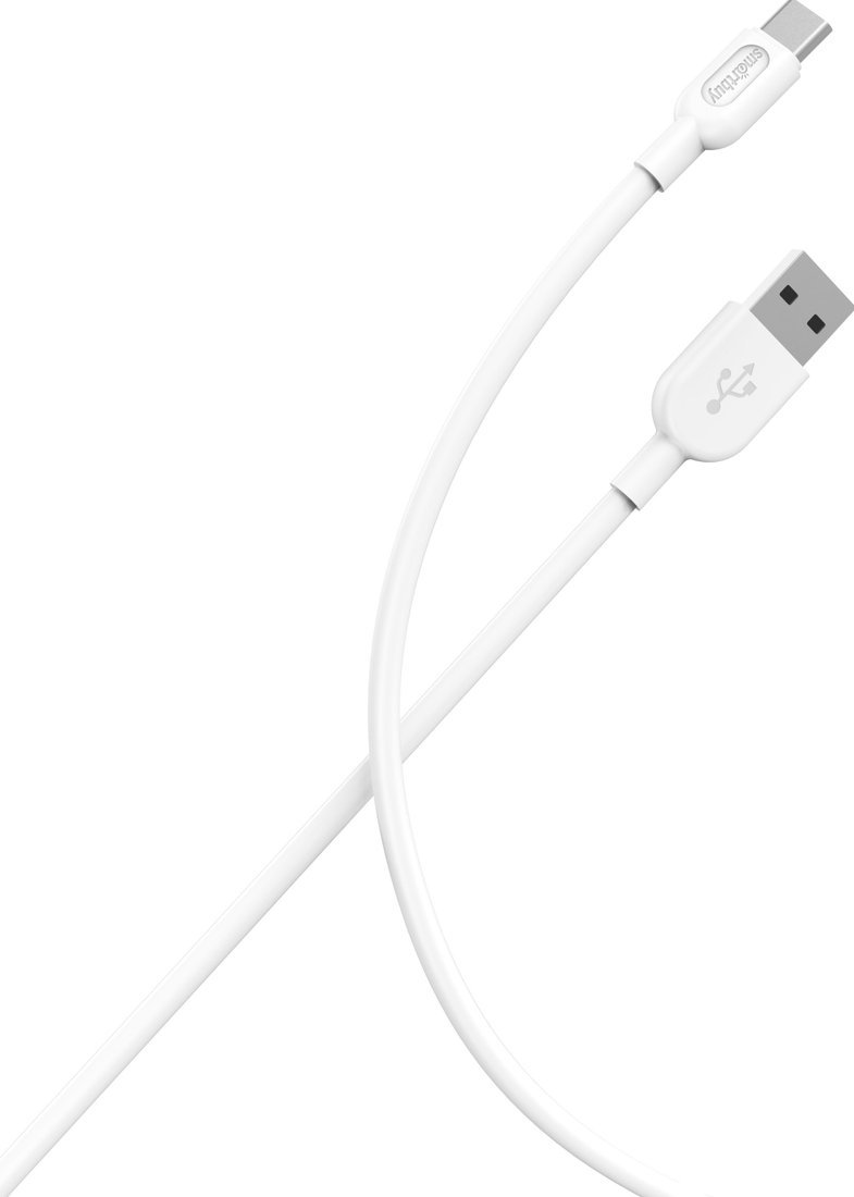 Кабель SmartBuy iK-3112-S01w USB Type-A -USB Type-C (1 м, белый)