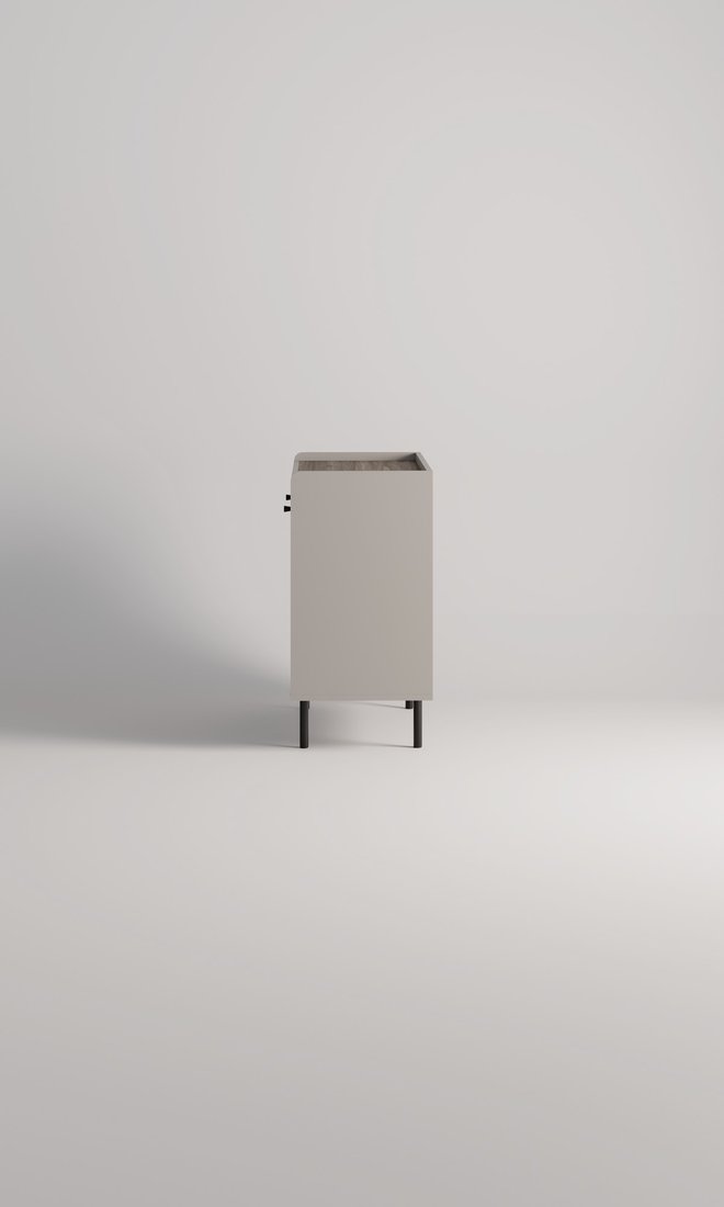 Тумба Anrex Soho 2D2S (персидский жемчуг/орех монт/амарок)