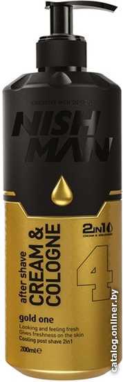 Крем после бритья Nishman 04 After Shave Cream Cologne Gold One 2 in 1 (200 мл) Крем после бритья Nishman 04 After Shave Cream Cologne Gold One 2 in 1 (200 мл)