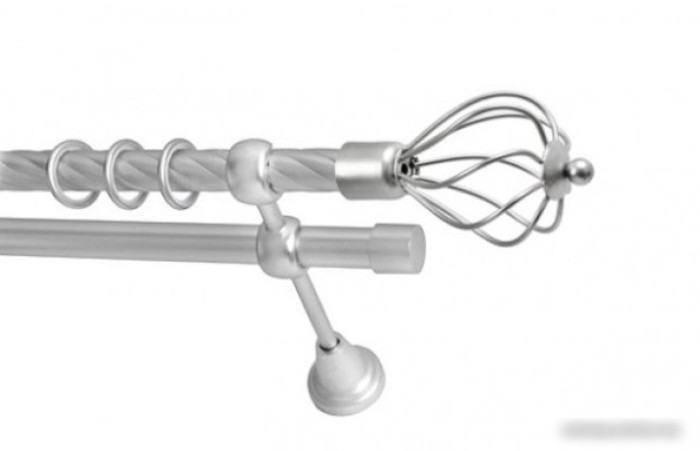 Наконечник для карниза Lm Decor YF625 Виола 19мм (сатин)