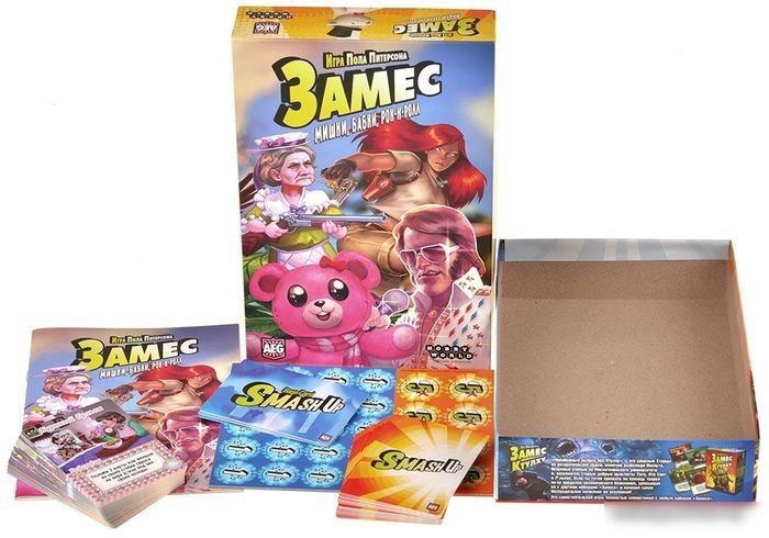 Карточная игра Мир Хобби Замес: Мишки, бабки, рок-н-ролл