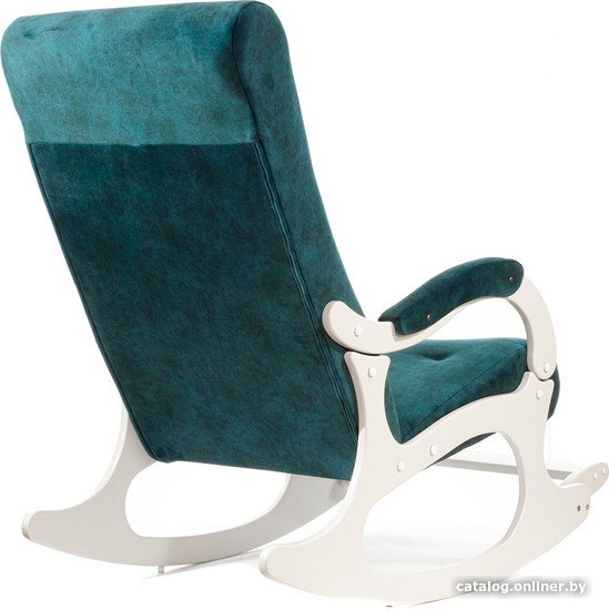 Кресло-качалка Бастион 4-2 (goya teal/white)