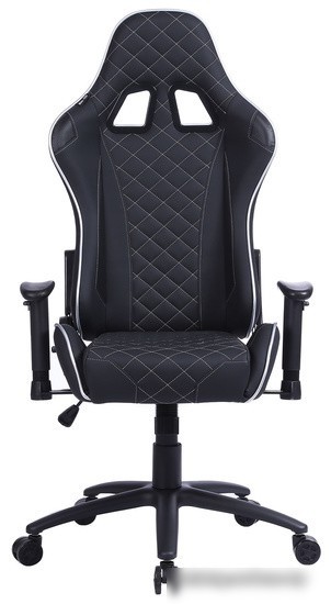 Кресло CACTUS CS-CHR-030BLS (черный/серебристый)
