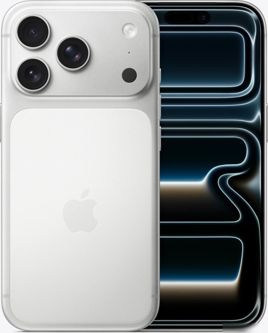 Телефон Apple iPhone 17 Pro Dual eSim 1TB (серебристый)