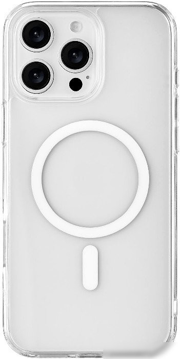 Чехол для телефона uBear Real Mag Case для Apple iPhone 16 Pro Max (прозрачный)