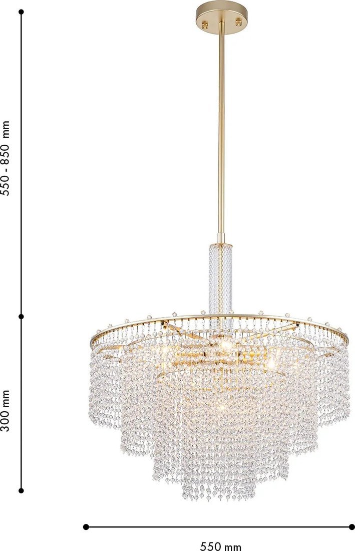 Подвесная люстра Favourite Fringe 4762-7P