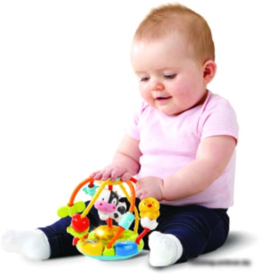 Погремушка VTech Развивающий мяч Тряси и крути 80-502926