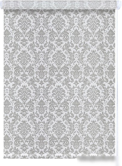 Рулонные шторы Legrand Дамаск 98x175 (серебро)