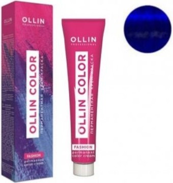 Крем-краска для волос Ollin Professional Fashion Color перманентная экстра-интенсивный синий 60 мл