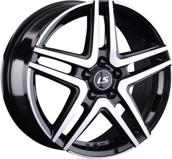 Литые диски LS 420 16x6.5" 5x100мм DIA 57.1мм ET 38мм BKF