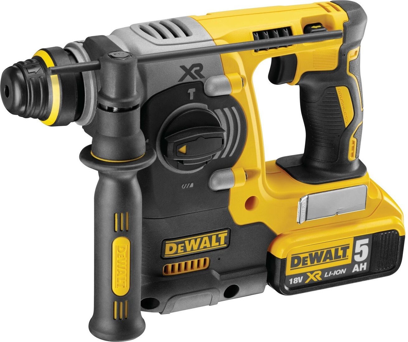 Перфоратор DeWalt DCH273P2T (с 2-мя АКБ 5 Ач, кейс)